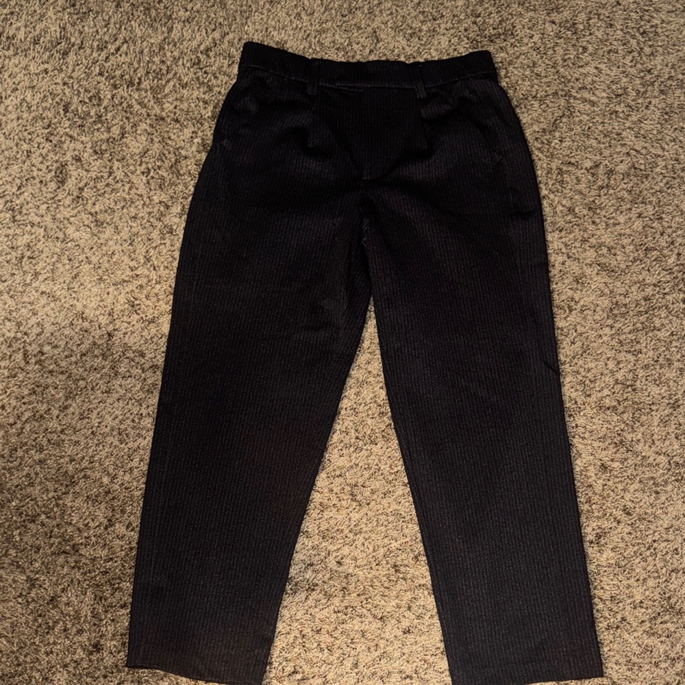 Wit & Wisdom Women’s pinstripe dark grey Pants